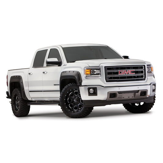 Husky Liners | Pocket Style Fender Flare 4 PC Set For 2014-2015 Sierra 1500 Husky Liners | 2804960 installed on a GMC truck