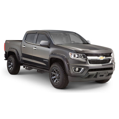 Husky Liners | Pocket Style Fender Flare 4 PC Set For 2017-2020 Colorado Husky Liners | 2804969 on a Chevrolet Colorado truck.
