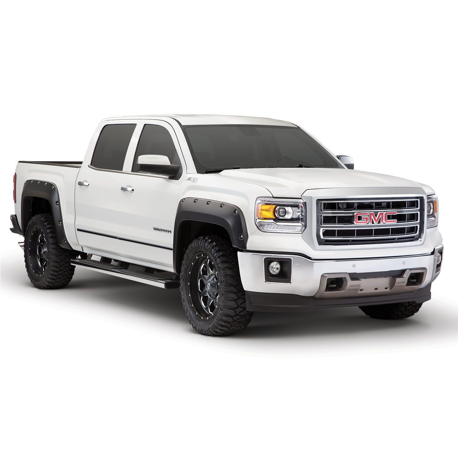 Husky Liners | Pocket Style Fender Flare 4 PC Set For 2016-2019 Sierra 1500/1500 Limited Husky Liners | 2804974 on GMC truck