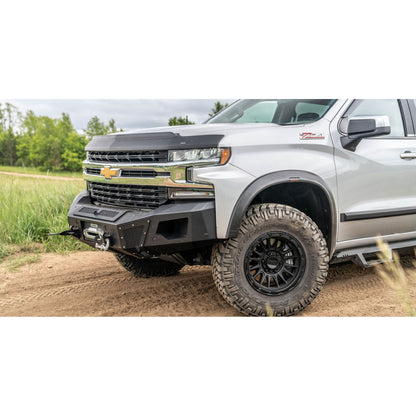 Husky Liners | RVL Fender Flares Black Smooth Finish 4-Piece Set For 2019-2026 Silverado 1500 Husky Liners | 2804993 installed on truck.