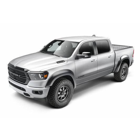 Husky Liners | Extend-A-Fender 4 PC Fender Flare Set For 2019-2024 1500 Husky Liners | 2805926 installed on silver pickup truck