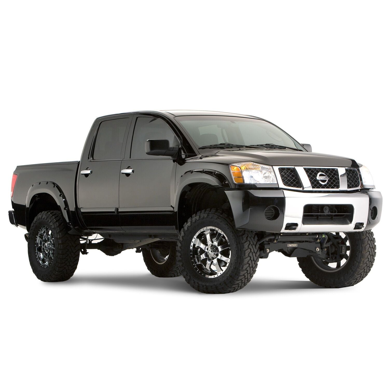Husky Liners | Pocket Style Fender Flare 4 PC Set For 2004-2015 TITAN Husky Liners | 2807907 installed on a Nissan TITAN truck.