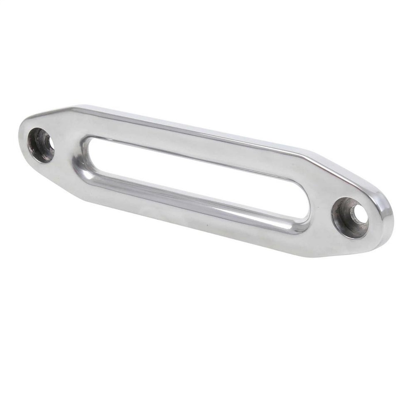 SMITTYBILT | Aluminum Hawse Fairlead For Synthetic Ropes 10 on Center Bolt Pattern Polished W/ No Logo Smittybilt |2809