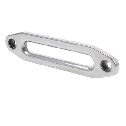 SMITTYBILT | Aluminum Hawse Fairlead For Synthetic Ropes 10 on Center Bolt Pattern Polished W/ No Logo Smittybilt |2809
