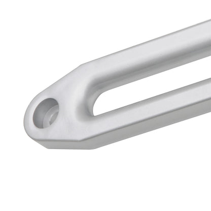 SMITTYBILT | Aluminum Hawse Fairlead For Synthetic Ropes 10 on Center Bolt Pattern Polished W/ No Logo Smittybilt |2809