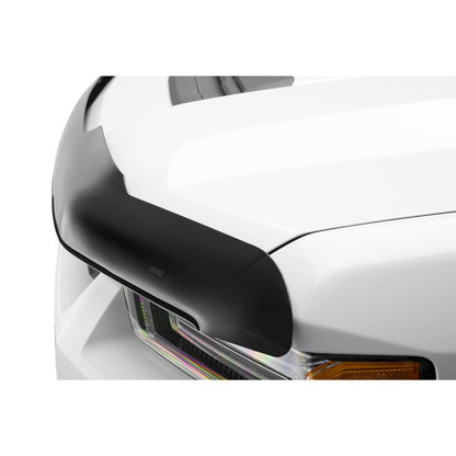 Husky Liners | Hood Shield Smoke For 2004-2015 TITAN/Armada Husky Liners | 2815402 on a white truck.