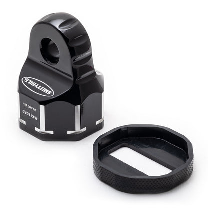 SMITTYBILT | AWS Aluminum Winch Shackle Works with 3/4 inch & 7/8 Inch D Rings Smittybilt |2820