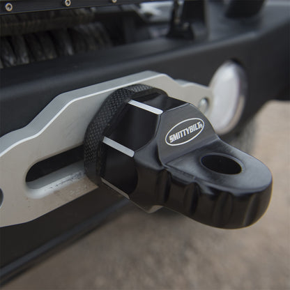SMITTYBILT | AWS Aluminum Winch Shackle Works with 3/4 inch & 7/8 Inch D Rings Smittybilt |2820