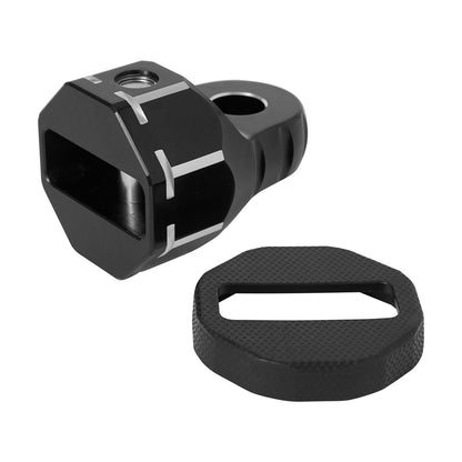 SMITTYBILT | AWS Aluminum Winch Shackle Works with 3/4 inch & 7/8 Inch D Rings Smittybilt |2820