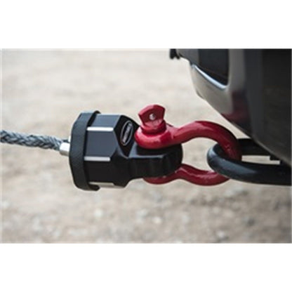 SMITTYBILT | AWS Aluminum Winch Shackle Works with 3/4 inch & 7/8 Inch D Rings Smittybilt |2820