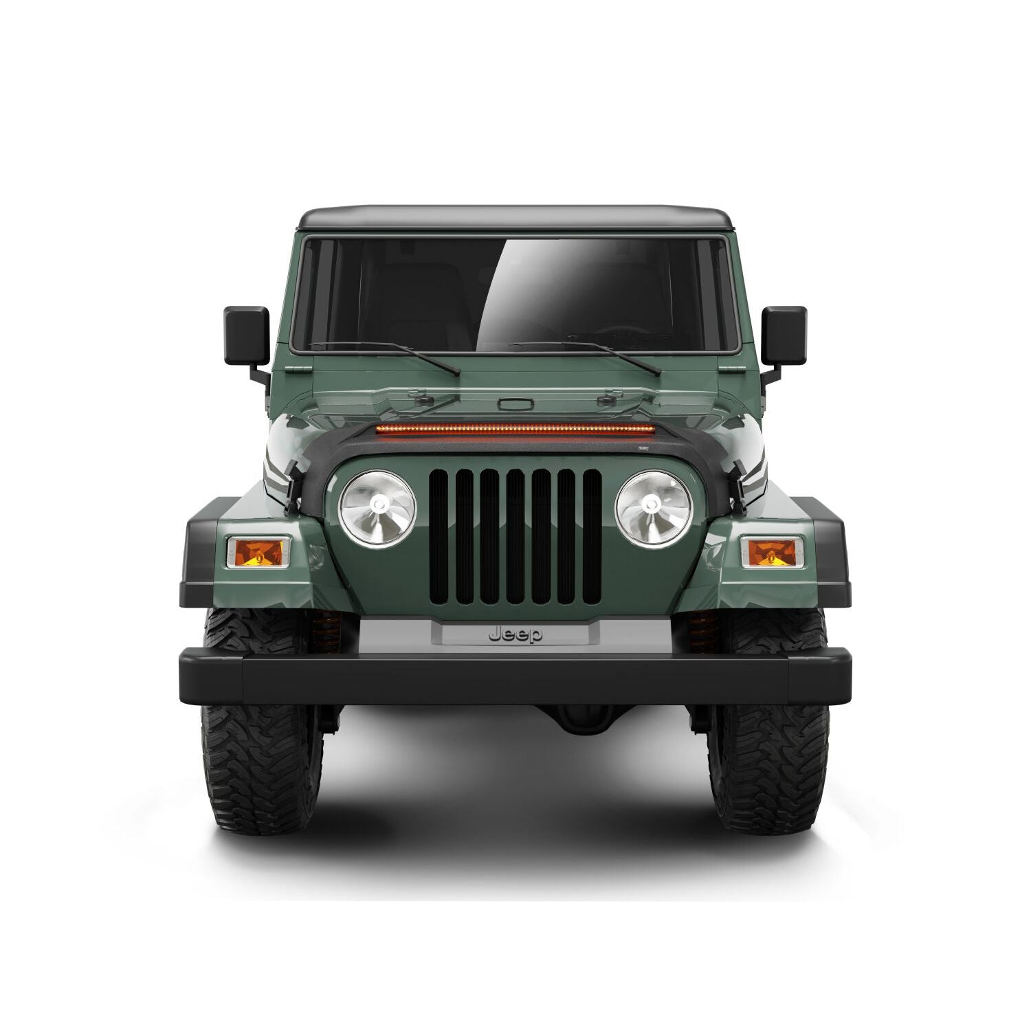 Husky Liners | Husky Liner Aeroskin Lightshield PRO Hood Protector For 1997-2006 Jeep Wrangler Husky Liners | 2820091 on Jeep
