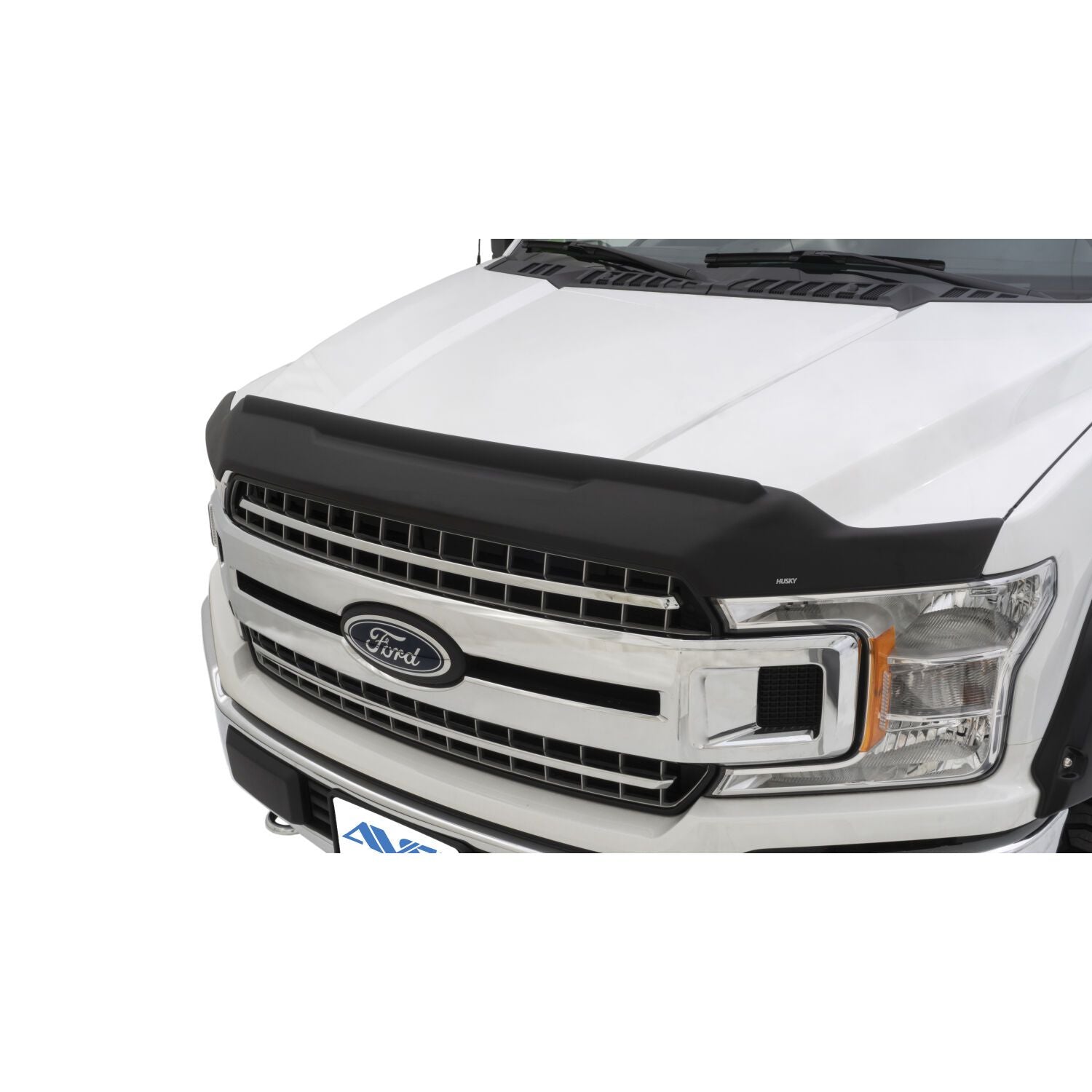 Husky Liners | Aeroskin II Hood Protector Matte Black Low Profile For 2009-2014 F-150 Husky Liners | 2830001 installed on Ford truck
