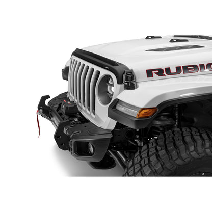 Husky Liners | Aeroskin II Hood Protector Matte Black Low Profile For 2018-2026 Jeep Wrangler JL 2020-2025 Jeep Gladiator Husky Liners | 2830148