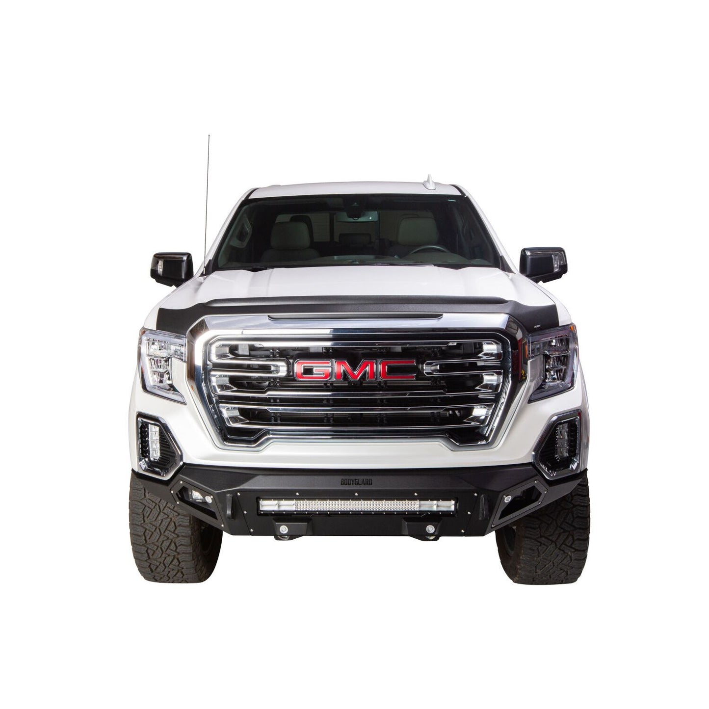 Husky Liners | Aeroskin II Hood Protector Matte Black Low Profile For 2019-2026 Sierra 1500 Husky Liners | 2830167 on GMC Sierra