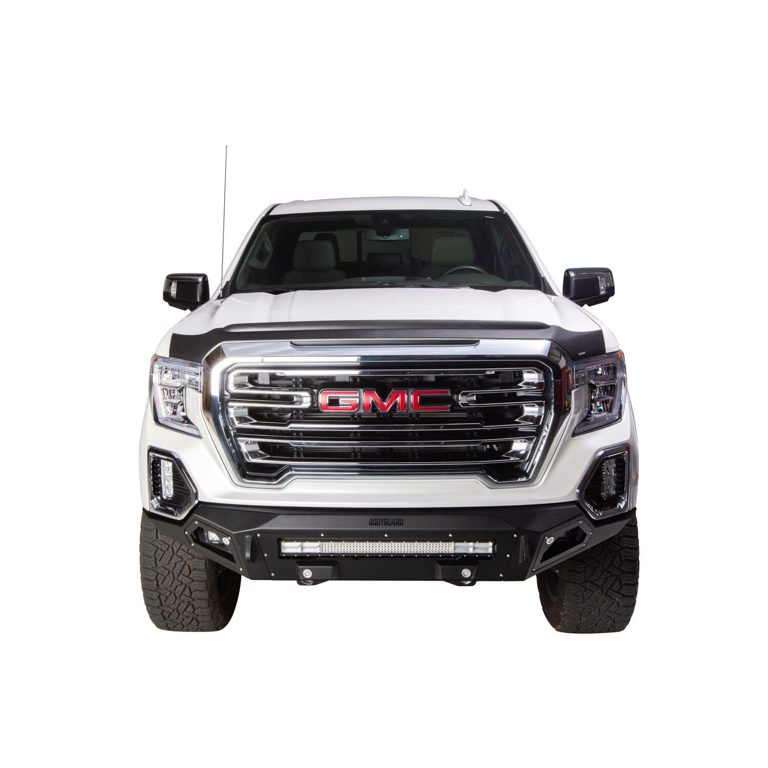 Husky Liners | Aeroskin II Hood Protector Matte Black Low Profile For 2019-2026 Sierra 1500 Husky Liners | 2830167 on GMC Sierra