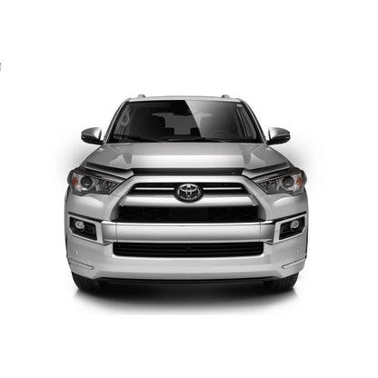 Husky Liners | Aeroskin Hood Protector Smoke For 2010-2024 4Runner Husky Liners | 2842025 installed on a silver Toyota 4Runner.