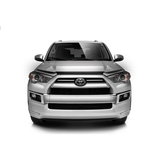Husky Liners | Aeroskin Hood Protector Smoke For 2010-2024 4Runner Husky Liners | 2842025 installed on a silver Toyota 4Runner.