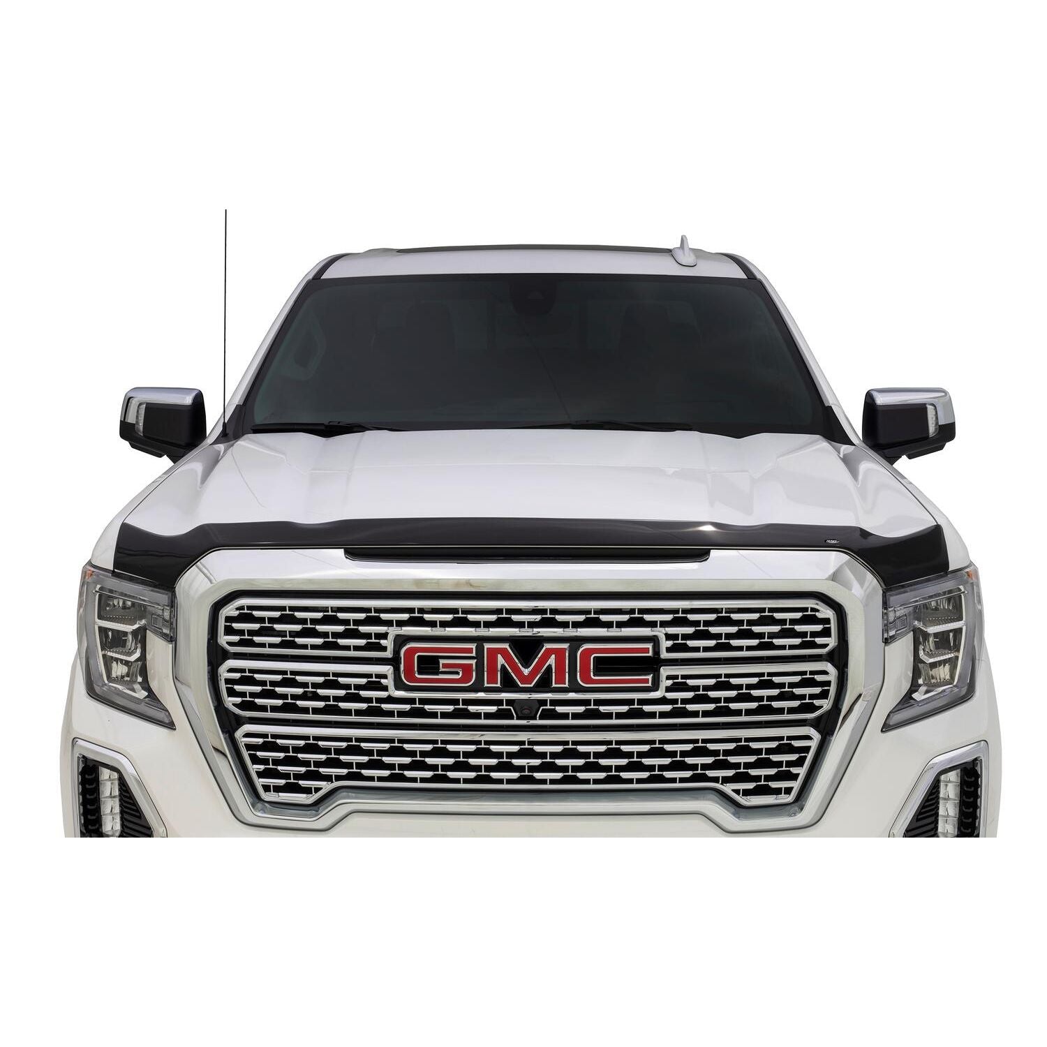 Husky Liners | Aeroskin Hood Protector Smoke For 2016-2019 Silverado 1500/1500 LD Husky Liners | 2842123 installed on GMC truck.