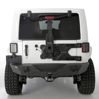 SMITTYBILT | Pivot HD Tire Carrier for 07-18 Jeep Wrangler JK Smittybilt |2843