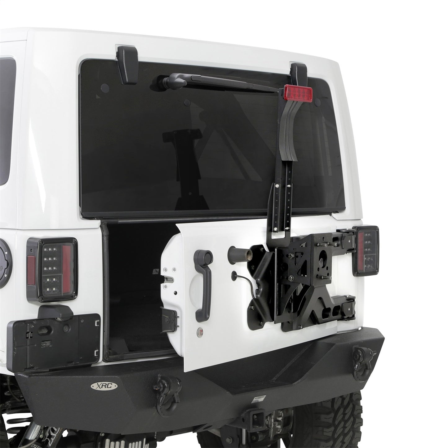 SMITTYBILT | Pivot HD Tire Carrier for 07-18 Jeep Wrangler JK Smittybilt |2843