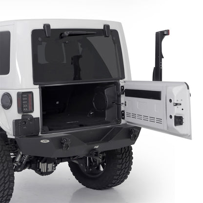 SMITTYBILT | Pivot HD Tire Carrier for 07-18 Jeep Wrangler JK Smittybilt |2843