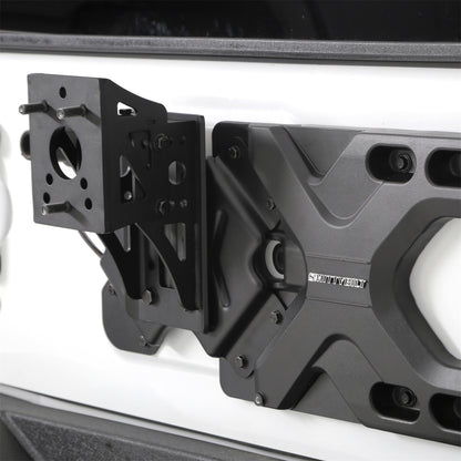 SMITTYBILT | Pivot HD Tire Carrier for 07-18 Jeep Wrangler JK Smittybilt |2843