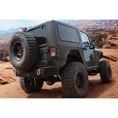 SMITTYBILT | Pivot HD Tire Carrier for 07-18 Jeep Wrangler JK Smittybilt |2843