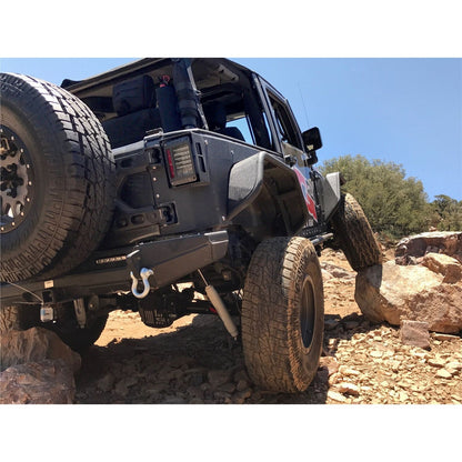 SMITTYBILT | Pivot HD Tire Carrier for 07-18 Jeep Wrangler JK Smittybilt |2843