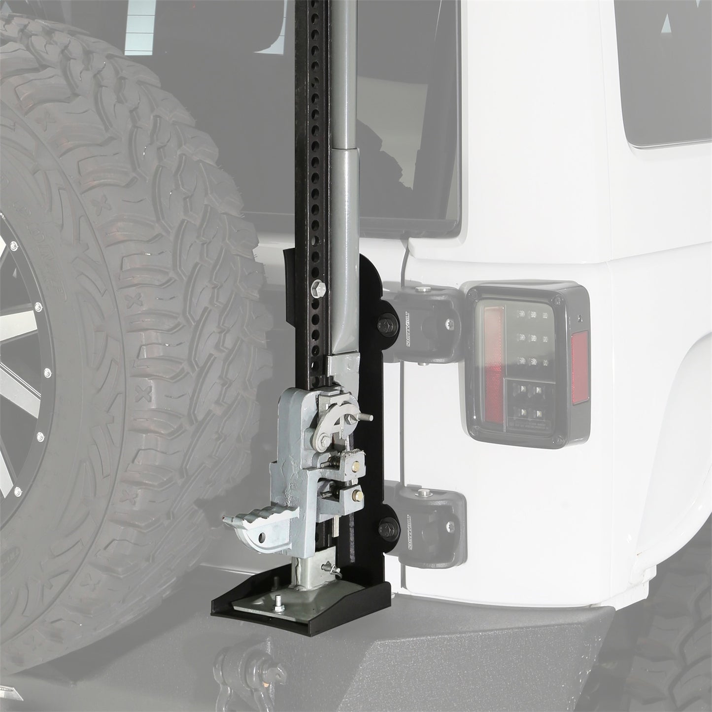SMITTYBILT | Pivot HD Tire Carrier for 07-18 Jeep Wrangler JK Smittybilt |2843