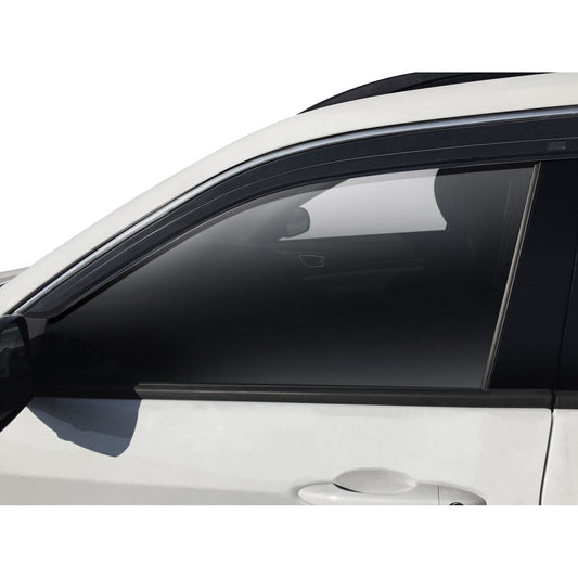 Husky Liners | Low Profile Ventvisor Deflector Smoke Outside Mount 2 Piece For 1999-2016 F-250 Super Duty Husky Liners | 2852015 close-up view