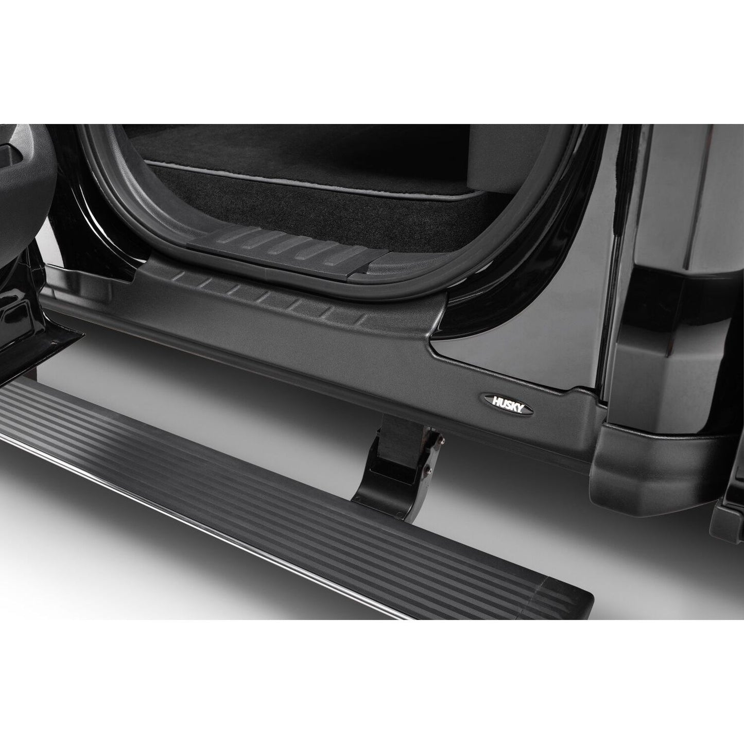 Husky Liners | Trail Armor Rocker Panel Black, Incl. Side Panels/Sill Plate Cover For 2015-2022 F-150, F-250 Super Duty, F-350 Super Duty, F-450 Super Duty Husky Liners | 2874066