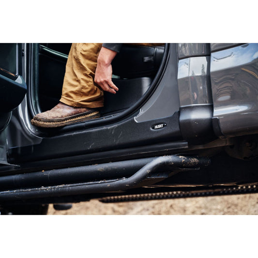 HUSKY LINERS | Trail Armor Rocker Panel Black, Incl. Side Panels/Sill Plate Cover For 07-21 Tundra | HUS2874136