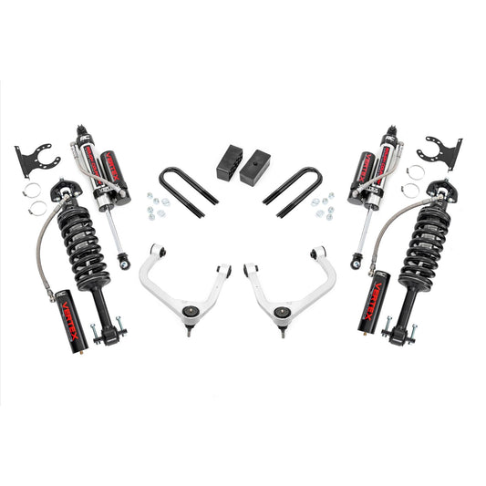 ROUGH COUNTRY | 3.5 Inch Lift Kit  Mono Leaf Rear  Vertex  GMC Sierra 1500 2WD/4WD (25-26) | 28850_A
