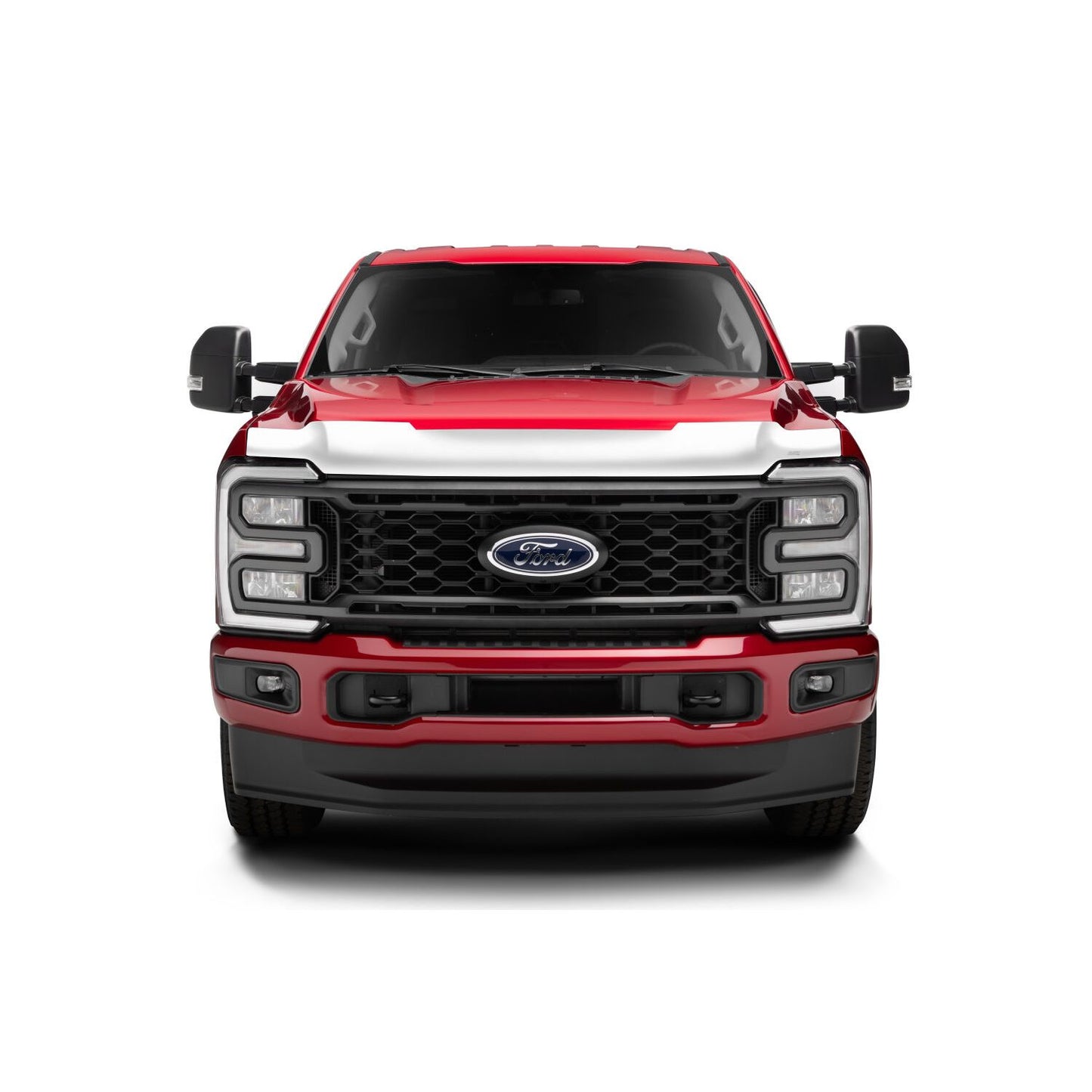 Husky Liners | Husky Aeroskin Hood Protector Chrome For 2023-2025 F-250/F-350/F-450 Super Duty Husky Liners | 2892235