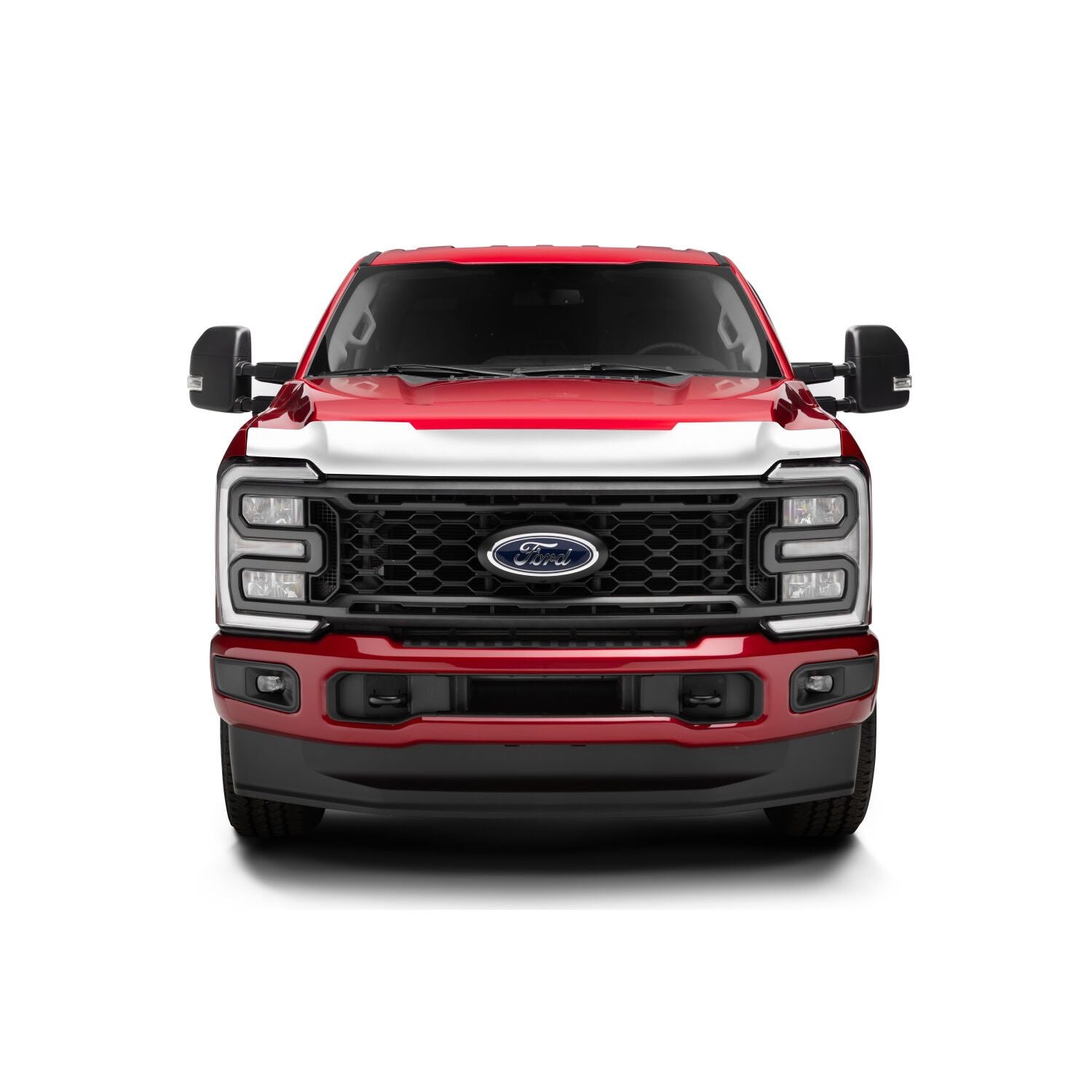 Husky Liners | Husky Aeroskin Hood Protector Chrome For 2023-2025 F-250/F-350/F-450 Super Duty Husky Liners | 2892235