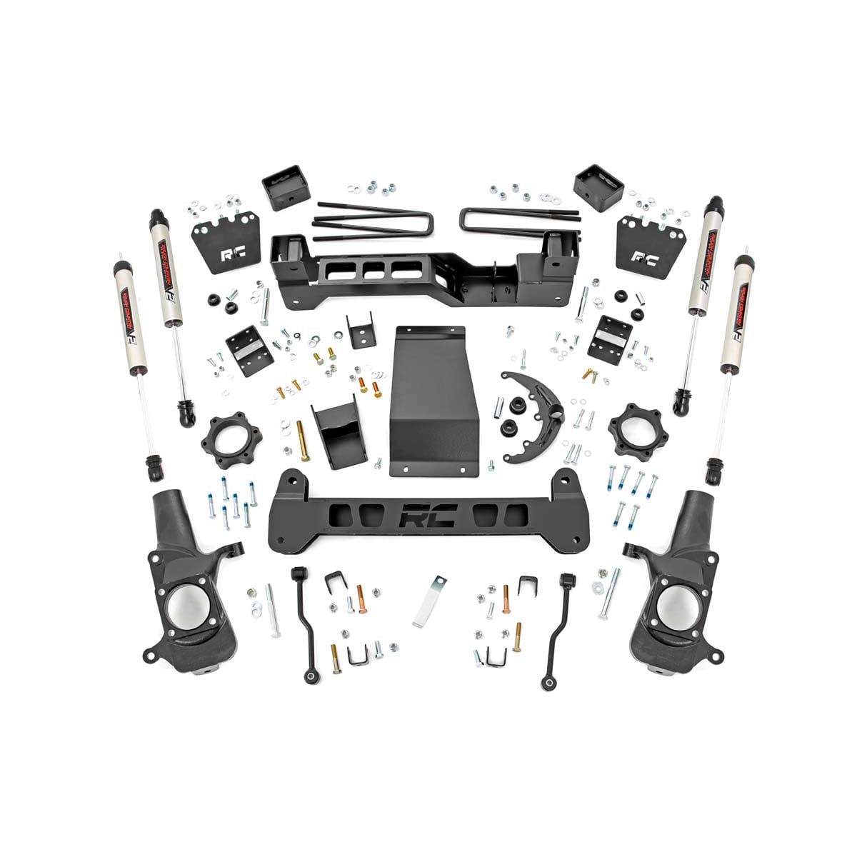 ROUGH COUNTRY 6 Inch Lift Kit | V2 | Chevy Silverado & GMC Sierra 2500HD 4WD (2001-2010) | 29770