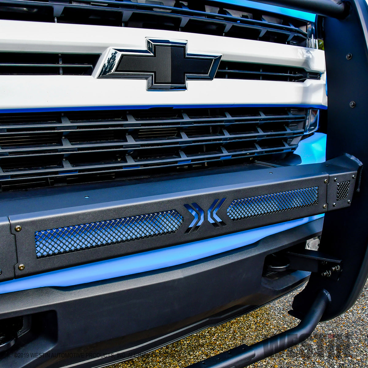 Westin Sportsman X Grille Guard 2019-2021 Chevy Silverado 1500