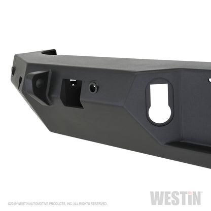 Westin WJ2 Rear Bumper w/Sensor 2020-2024 Jeep Gladiator w/Sensors