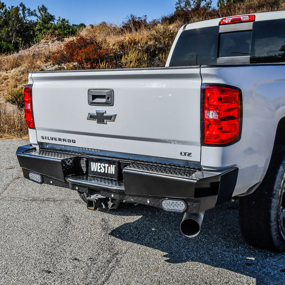 Westin HDX Bandit Rear Bumper 2015-2019 Chevy Silverado/Sierra 2500-3500