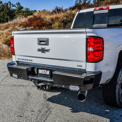 Westin HDX Bandit Rear Bumper 2015-2019 Chevy Silverado/Sierra 2500-3500