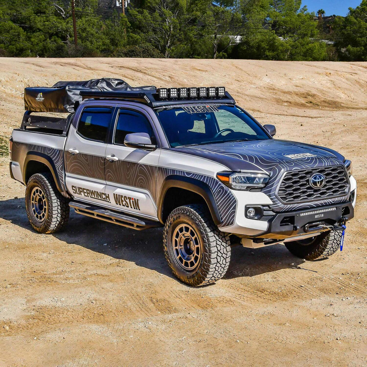 Westin Mesa Roof Rack 2016-2023 Toyota Tacoma Double Cab