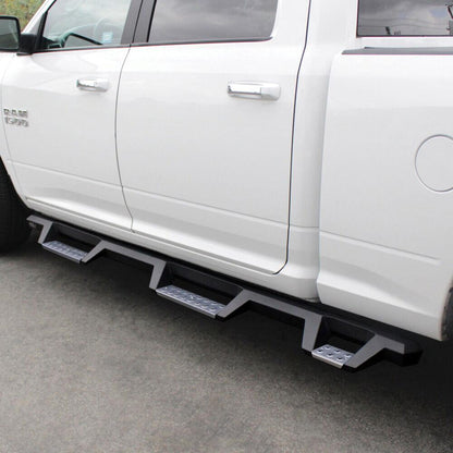 Westin HDX Stainless Drop Wheel-to-Wheel Nerf Steps 2009-2018 Ram 1500 Crew Cab 6.5' Bed