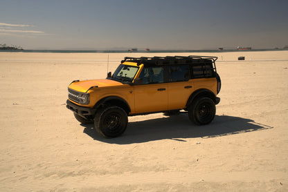 SRC Roof Rack – Textured Black (21+ Bronco 4DR) view 1