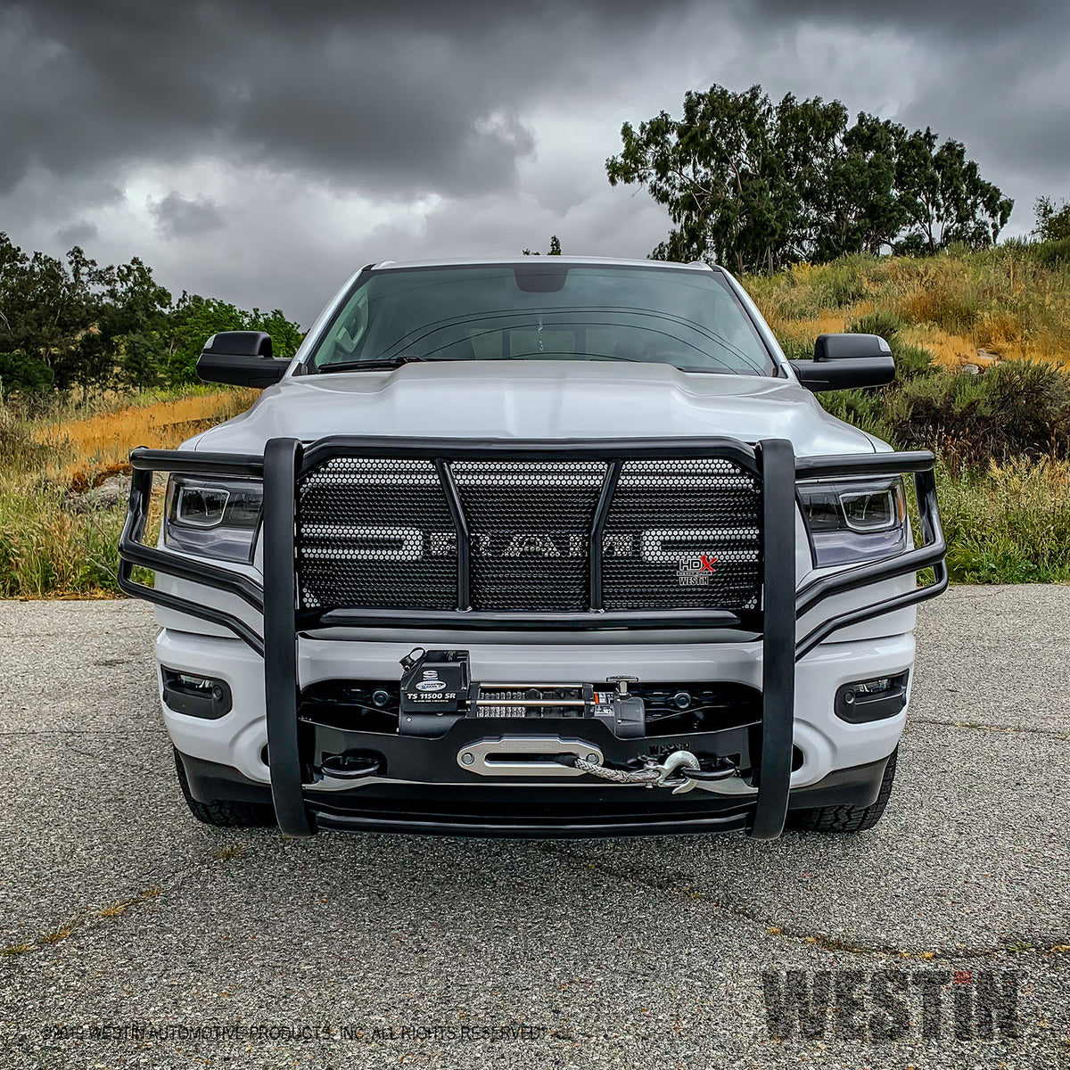 Westin HDX Winch Mount Grille Guard 2019-2024 Ram 1500