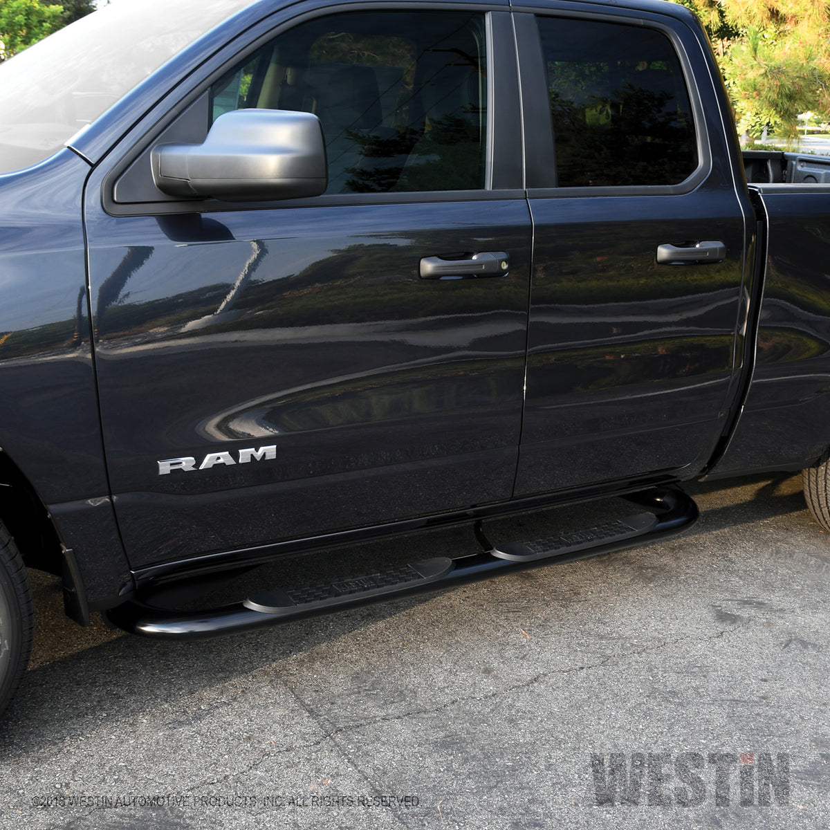 Westin Platinum 4 Nerf Steps 2019-2024 Ram 1500 Crew Cab