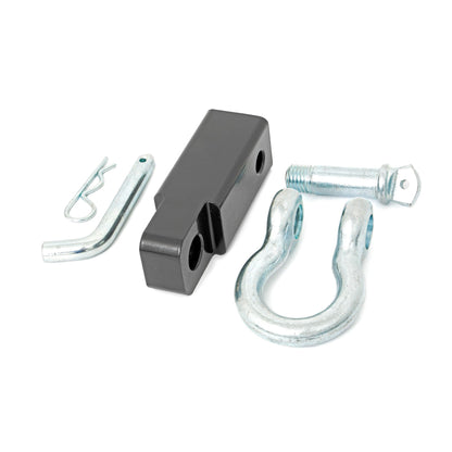 ROUGH COUNTRY 2 Inch Receiver | D Ring Shackle Kit W/ Pin | RS157A