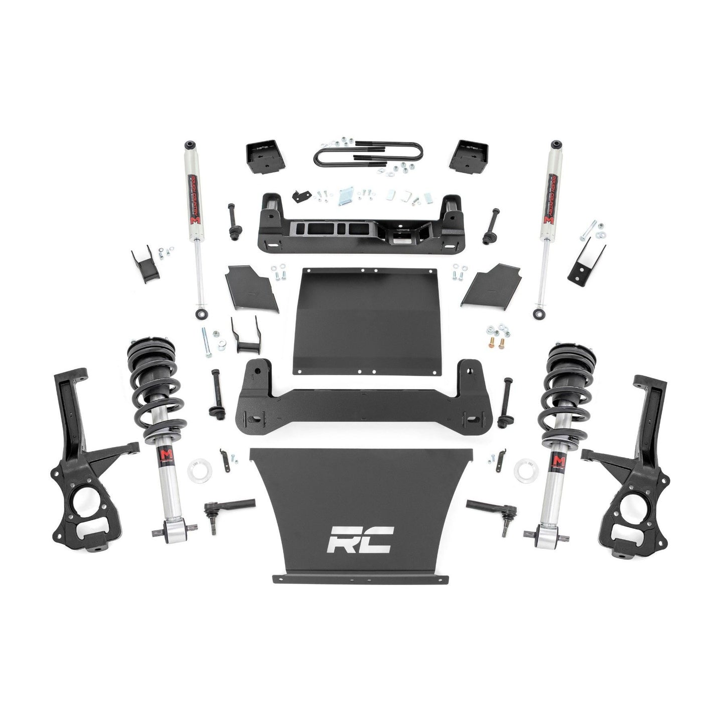 ROUGH COUNTRY 6 Inch Lift Kit | Mono Leaf Rear | M1 Struts/M1 | Chevy Silverado 1500 (22-24) | 21640