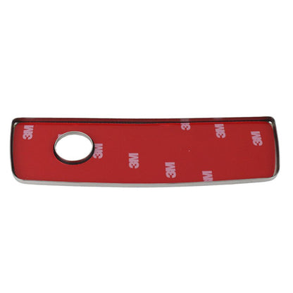 KENTROL Jeep JK Glove Box Door Handle Cover 07-18 Wrangler JK Polished Silver Kentrol  30001