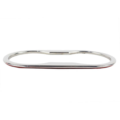 KENTROL Jeep JK Cup Holder Bezel 07-10 Wrangler JK Polished Silver Kentrol  30002