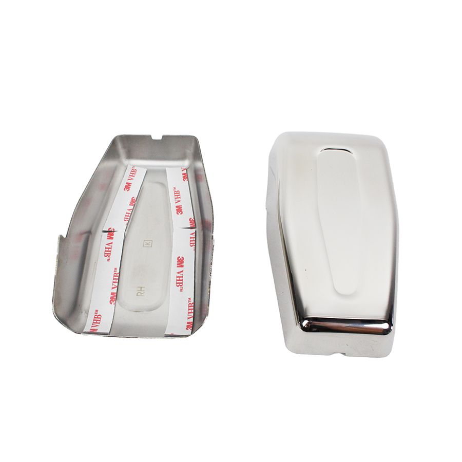 KENTROL Jeep JK Liftgate Hinge Overlays Pair 07-18 Wrangler JK Polished Silver Kentrol  30018